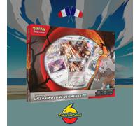 Pokémon - Coffret Ursaking Lune Vermeille-ex JCC - 1 promo, 2 brillantes, 1 grand format, 4 boosters
