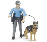 Coffret policier avec chien - Bruder - 62150 - Jouet pour enfant - Intérieur - 3 ans et plus