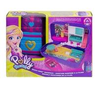Coffret polly pocket a la mer avec figurine polly et shani et bateau - jouet fille nouveaute