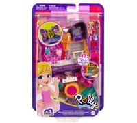 Mattel Playset Polly Pocket Cofanetto Fiocco Danse Boîte cassée avec 2 figurines HCG17