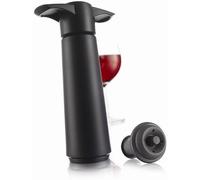 Pompe à vin Vacuvin et 2 bouchons noirs