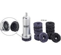 HAZET Jeu de ponceuses de moyeux de roues pour véhicules utilitaires 4961N-23/12 12 pièces