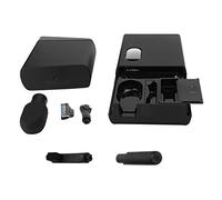 Coffret portable de dentifrice pour soins bucco-dentaires, rasoir, barbe, kit de voyage, boîte de rangement d'articles de toilette, ABS compact et léger, essentiel de voyage pour (ensemble de rasoir