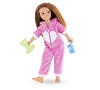 Corolle Girls - Coffret Zoé Pyjama Party, poupée Mannequin, 7 Accessoires, 28cm , dès 4 Ans, 9000600220