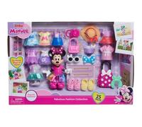 Coffret poupée - DISNEY MINNIE MOUSE - Coffret Fashion - Poupée Minnie 15 cm, 25 pièces de mode et accessoires