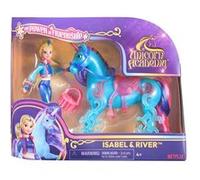 Unicorn Academy - L'Ecole des Licornes - Licorne River + Poupée Isabel - Licorne, Poupée Et Accessoires À Collectionner - Jouets Inspirés De La Série L'Ecole des Licornes - Jouet Enfant 4 Ans Et +