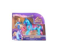 Unicorn Academy - L'Ecole des Licornes - Licorne River + Poupée Isabel - Licorne, Poupée Et Accessoires À Collectionner - Jouets Inspirés De La Série L'Ecole des Licornes - Jouet Enfant 4 Ans Et +