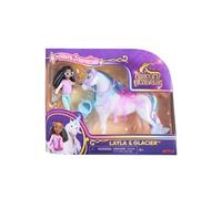 Unicorn Academy - L'Ecole des Licornes - Licorne Glacier + Poupée Layla - Licorne, Poupée Et Accessoires À Collectionner - Jouets Inspirés De La Série L'Ecole des Licornes - Jouet Enfant 4 Ans Et +
