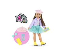 Poupée Mannequin - COROLLE - Luna Fashion Week Paris - 28 cm - 4 accessoires - Senteur vanille - Dès 4 ans