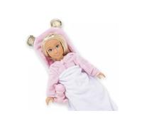 Corolle Coffret poupée Valentine Pyjama Party – 7 accessoires, 28 cm, dès 4 ans