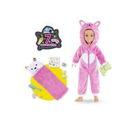 Corolle - Coffret poupée mannequin Zoé Pyjama Party - 28 cm - 7 accessoires - Dès 4 ans
