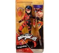 Coffret Poupée Mannequin Miraculous Dragonbug Articulée - 26 cm - Rouge et Noir