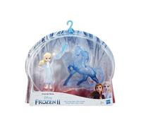coffret Poupee Reine Des Neiges II : Elsa Et Cheval Nokk et Accessoire - Set Collection Mini Poupee Mannequin et 1 Carte