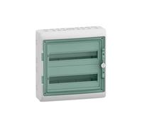 Coffret pour appareillage modulaire Mureva Schneider Electric - 2 rangées - 18 modules - IP65 - En saillie