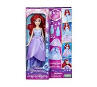 Coffret pour Ariel la Petite sirène Multi Tenue + Accessoires - poupée Mannequin 30 cm - Set Princesse et 1 Carte - Fille nouveauté