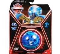Coffret Pour Bakugan Battle League : 1 Deka Bakugan : Octogan - Grande Boule Bleue + 1 Carte Tigre Offerte - Set Garçon - Jumbo