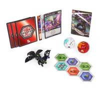 Coffret Bakugan - Pack De Démarrage Fenneca Ultra Crustillion Nillious : 3 Boules (Noire, Rouge, Blanche) - Set