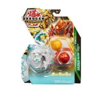 Coffret pour Bakugan - Pack de démarrage sairus Ultra auxillataur Cycloid : 3 Boules (Blanche jauen Rouge) - Set Evolutions Serie 4 + 1 Carte Tigre