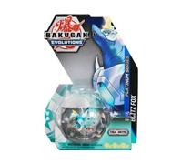 Coffret pour Bakugan - Pack Evolutions Blitz Fox : Boule Transparente Figurine - Platinum série 4 - Set Jouet garçon avec Carte Tigre