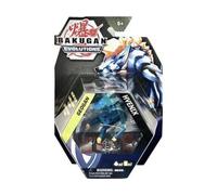 Coffret pour Bakugan - Pack Evolutions geogan hyenix : Boule Bleu Transparente Figurine - série 4 - Set Jouet garçon + 1 Carte Animal