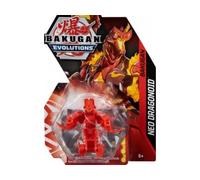 Coffret pour Bakugan - Pack Evolutions Neo dragonoid : Boule Rouge Figurine - série 4 - Set Jouet Garcon + Carte Tigre