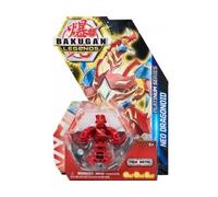 Coffret pour Bakugan - Pack Legends Neo dragonoid : Boule Rouge Figurine - Platinum série 4 - Set Jouet garçon et Carte Animal