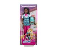 Coffret pour Barbie Cavaliere : poupée Mannequin + Accessoire - Set Jouet Fille Collection Centre equestre et Carte Animal
