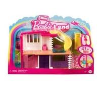 Coffret pour barbie : la maison de poupée avec piscine + 1 figurine + accessoire - set mini pour barbieland + 1 carte tigre