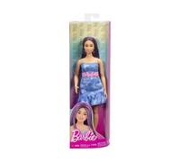 Coffret pour Barbie poupée Mannequin Robe Bleue avec Papillons - Set Jouet Fille + 1 Carte Tigre