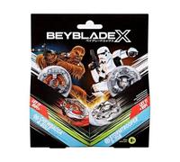 Coffret pour Beyblade 2 toupies + 2 lanceurs : pour Star Wars : Chewbacca 4-80lf + Stormtrooper 5-70b + 1 Carte Tigre