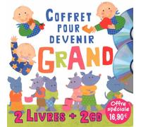 Coffret Pour Devenir Grand - Comptines Autour De L'appétit Des Petits - Comptines Autour Du Pot (2 Cd Audio)
