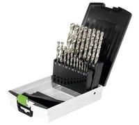 Festool Coffret de forets HSS D 1–10 – Acier – 19 pièces (498981)