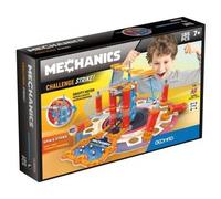 Coffret pour geomag Mechanics Challenge Strike 185 pièces - Set Enfant Jeu de Construction et Carte Animal