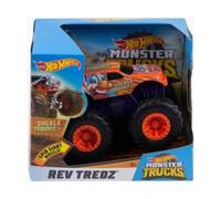 Coffret pour Hot Wheels - Monster Jam géant : Double Trouble 11 x 9 cm (lxh) - Set Voiture Brune avec Carte Tigre
