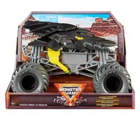 Coffret pour Monster Jam géant : Voiture Noire et Grise 19x13cm (LXL) - Set véhicule Miniature 1:24 + 1 Carte Tigre