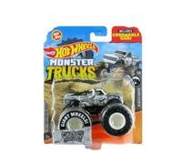 Coffret pour Monster Trucks Chassis Snapper - Voiture pour Hot Wheels - Voiture Black White - Set véhicule Miniatures et Carte Animal