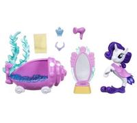 Coffret pour My Little Pony Movie - Le Spa sous-Marin de Rarity - pour Mon Petit Poney nouveauté - Set Poney et 1 Carte Tigre