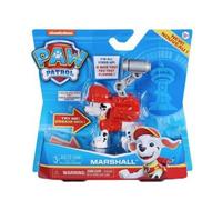 Coffret pour Pat Patrouille : Chien Marcus avec Son et Sac a Dos - Set Figurine Animaux et 1 Carte Nouveaute