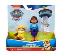 Coffret Pour Pat Patrouille Chien Ruben + Madame Goodway + Poule Galinetta - Set 3 Figurines + 1 Carte Tigre