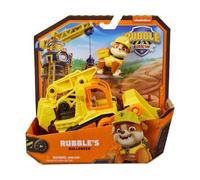Coffret pour Pat Patrouille Collection Ruben et Compagnie - Ruben + Camion tractopelle - Set Figurine et véhicule et Une Carte Tigre