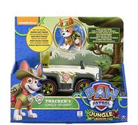 Coffret pour Pat Patrouille : Tracker + Jeep / 4x4 - Figurine Chien et véhicule - Voiture - nouveauté