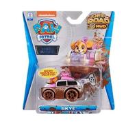 Coffret pour Pat Patrouille véhicule en métal : Stella et Son hélicoptère 7 cm - Set Avion Miniature Off Road mud + Carte Offerte