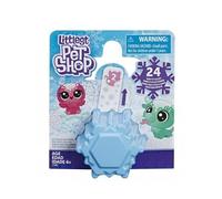 Coffret pour petshop : 2 Pet Shop Givre Surprise - Edition Speciale - Set Jouet Fille avec 1 Carte Offerte