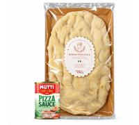 Coffret pour pinsa : base Nonna Libera 250 g + sauce Mutti Aromatica 400 g