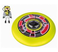 Coffret pour playmobil Super Disque Volant avec Astronaute - Set Jeu Construction Enfant 6183 + 1 Carte Tigre
