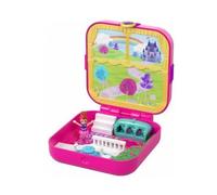 Coffret pour Polly Pocket Chateau de Reve Rose de Lila - Figurine - Set Jouet Fille + Carte tiigre