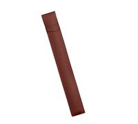Coffret Pour Rangement Sac pour baguettes de batterie en cuir Sac de rangement pour baguettes de batterie Étui pour baguettes de batterie en bois de taille Étui pour baguettes de (Brown, 48x6cm)
