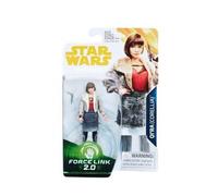 Coffret pour Star Wars Force Link 2.0 : qi'ra corellia - Figurine 10 cm - Athena Grey - Set Personnage et Carte Animal