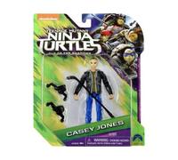 Coffret pour Tortues Ninja Figurine Casey Jones 12 cm avec Accessoires - Set Figurine Turtles - Carte Tigre - TMNT