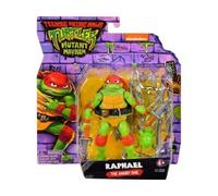 Coffret pour Tortues Ninja : Raphael + Accessoires - Figurine 12 cm - Turtle - Set Personnage TMNT + 1 Carte Tigre - nouveauté